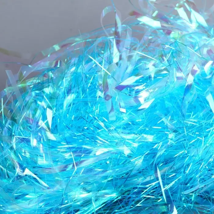 Набор для творчества и декора &laquo;Перья белые + наполнитель&raquo;, голубой