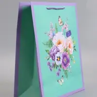 Пакет подарочный ламинированный &laquo;От души&raquo;, 26&times;12&times;32 см