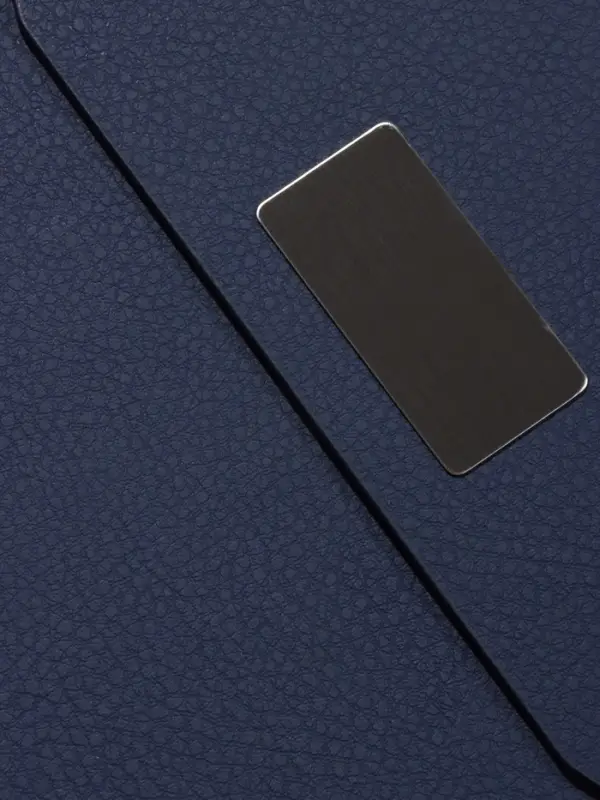 Ежедневник недатированный формат А5, с клапаном, 112л, линия, пвх, Синий Ежедневник недатированный формат А5, с клапаном, 112л, линия, пвх, Синий