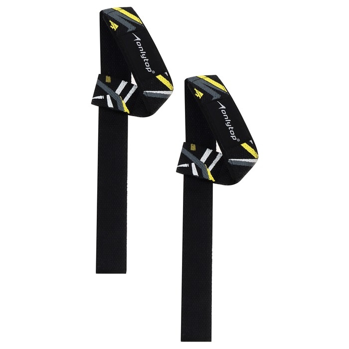 Лямки для тяги двухслойные ONLYTOP, хлопок Лямки для тяги двухслойные ONLYTOP, хлопок