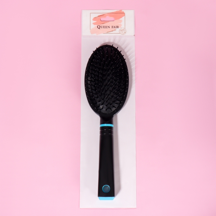 Расчёска массажная, 6 × 24,3 см, цвет МИКС/чёрный Расчёска массажная, 6 × 24,3 см, цвет МИКС/чёрный