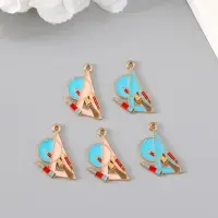 Декор для творчества металл "Школьный" эмаль МИКС 2,6х1,8 см