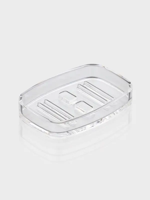 Набор для ванной "Эко" 3 предмета (дозатор, стакан, мыльница)