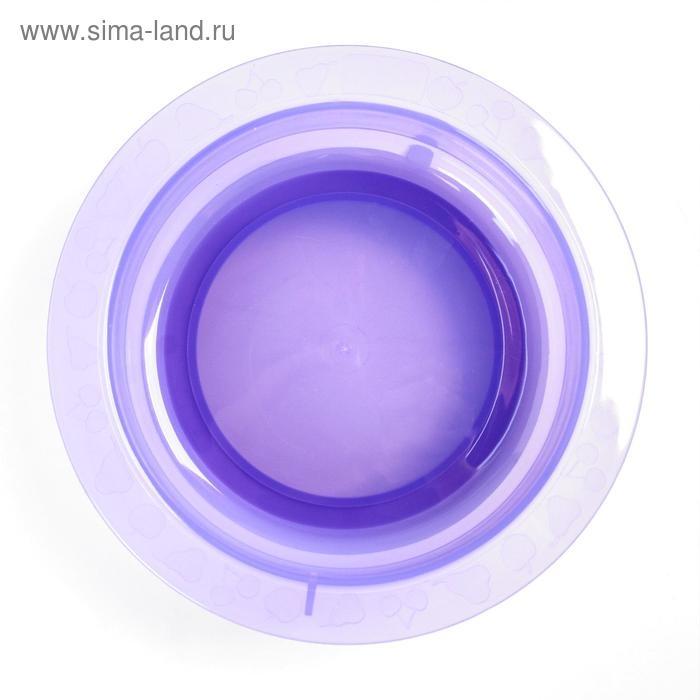Тарелка детская на присоске, глубокая, 470 мл, от 5 мес., цвета МИКС, 400 мл, 17,5х17,5х4,3 Тарелка детская на присоске, глубокая, 470 мл, от 5 мес., цвета МИКС, 400 мл, 17,5х17,5х4,3