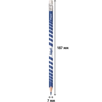 Карандаши цветные Maped COLOR'PEPS OOPS пластик,c ластиком,24цв/наб,832824