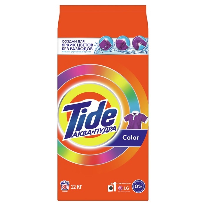 Стиральный порошок Tide Color, автомат, 12 кг Стиральный порошок Tide Color, автомат, 12 кг