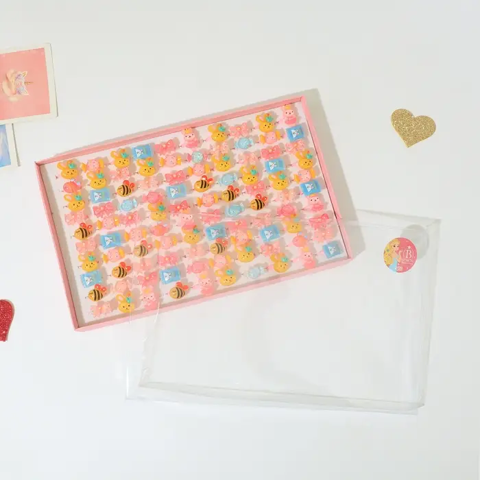 Кольцо детское «Выбражулька» игрушки, форма МИКС, цвет МИКС, безразмерное Кольцо детское «Выбражулька» игрушки, форма МИКС, цвет МИКС, безразмерное