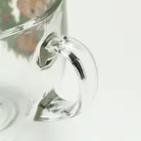 Кружка стеклянная новогодняя &laquo;Оленёнок&raquo;, 500 мл