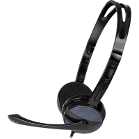 Гарнитура Sven AP-151MV 1.2м черный проводные оголовье (SV-015411)