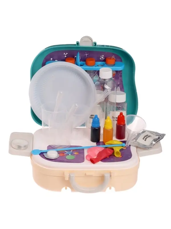 Набор для опытов &laquo;Моя первая лаборатория&raquo;, машинка - динозавр, 60 экспериментов