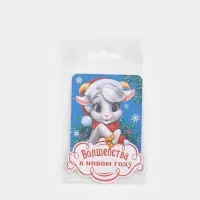 Магнит новогодний, полимерный &laquo;Волшебства&raquo;, 5.5&times;8.5 см