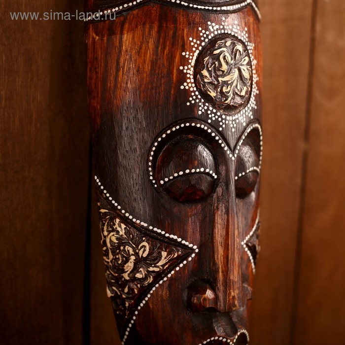 Маска дерево Маска дерево "Абориген" 50х14х5 см