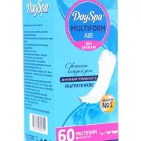 Прокладки ежедневные Day Spa, мультиформ Air, без запаха, ультратонкие, 60 шт.