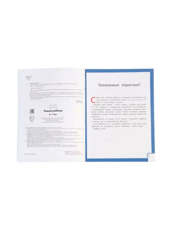 Умный ребенок: 6-7 лет, Заболотная Э., 2025