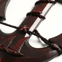 Якорь интерьерный с веревкой "Парусник" красно-коричневый 33х23х2 см