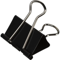 Зажимы для бумаг 15мм 12шт./уп. Комус, в картонной коробке