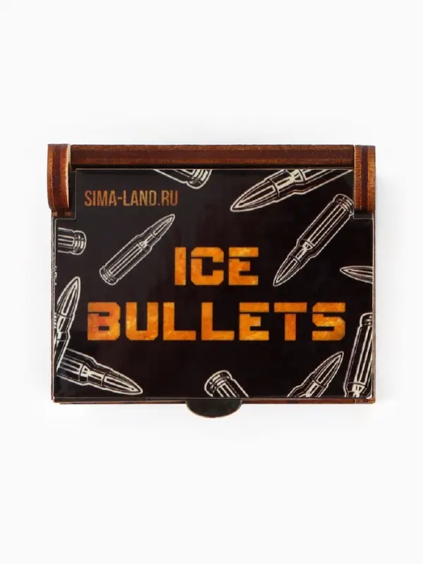 Коробка подарочная деревянная &laquo;Пуля&raquo; 4&times;5&times;6 см