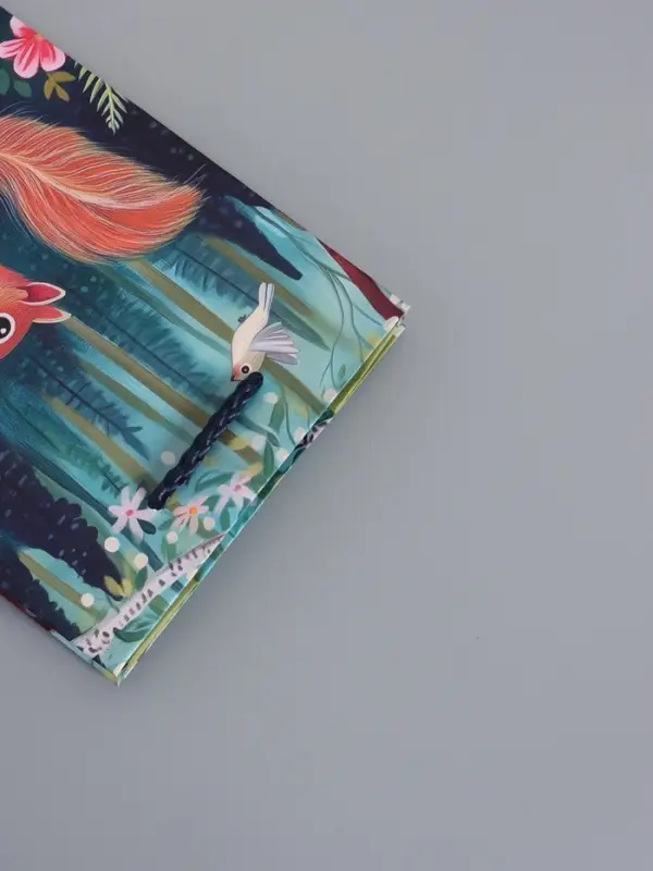 Пакет подарочный "Сказачный лес" ламинированый 11,5 х 14,5 х 6,5 см