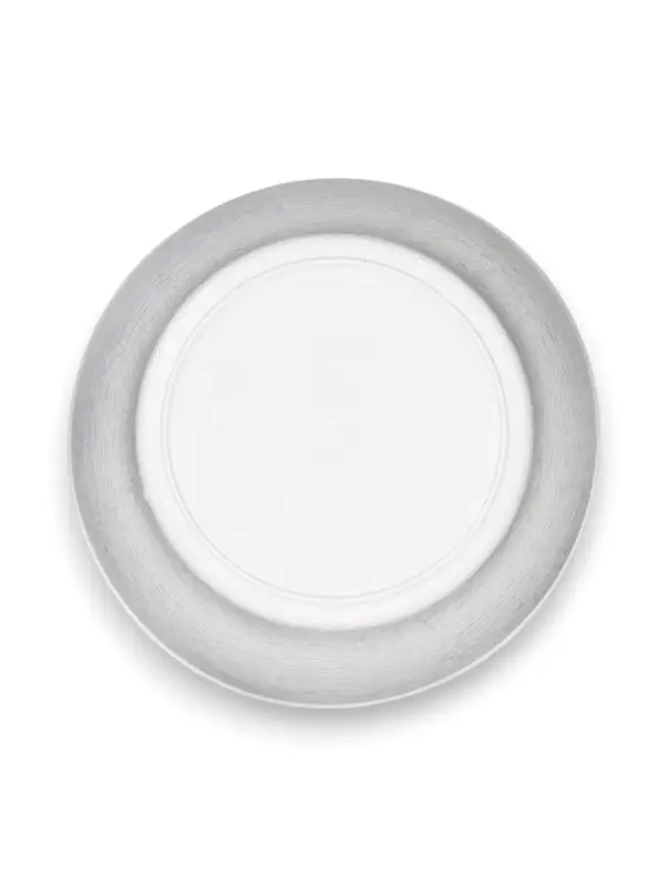 Горшок для цветов с поддоном 0,8 л d14 см h8 см  Горшок для цветов с поддоном 0,8 л d14 см h8 см "Фиалочка" белый