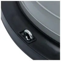 Полусфера BOSU гимнастическая ONLYTOP, с насосом, 46&times;20 см, серая