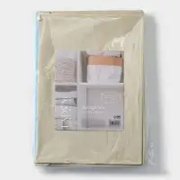 Короб стеллажный для хранения с крышкой LaDо́m &laquo;Франческа&raquo;, 43&times;30.5&times;18.5 см, голубой