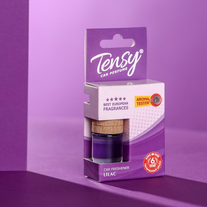 Ароматизатор Tensy Сирень, бутылочка, 6 мл, ТВ-13 Ароматизатор Tensy Сирень, бутылочка, 6 мл, ТВ-13