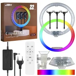 Селфи кольцо 56СМ RD-56 22" RGB JBH