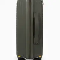 Чемодан на съёмных колёсах, 18", кодовый замок, 33&times;16&times;49 см, хаки