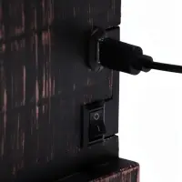 Камин светодиодный, 40&times;10&times;20 см, usb