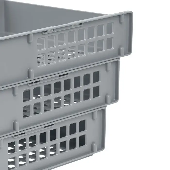 Набор лотков для бумаг &laquo;Стамм&raquo; STRONG, А4, горизонтальный, на металлических стержнях, 3 отделения, серый