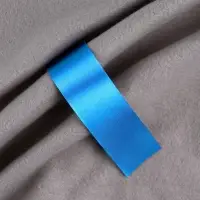 Лента сатиновая Satin 35 М, голубая, 60 см