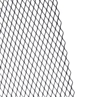 Сетка для защиты радиатора AVS PN-06 (ячейка ромб 9х6) 40х100см черн.