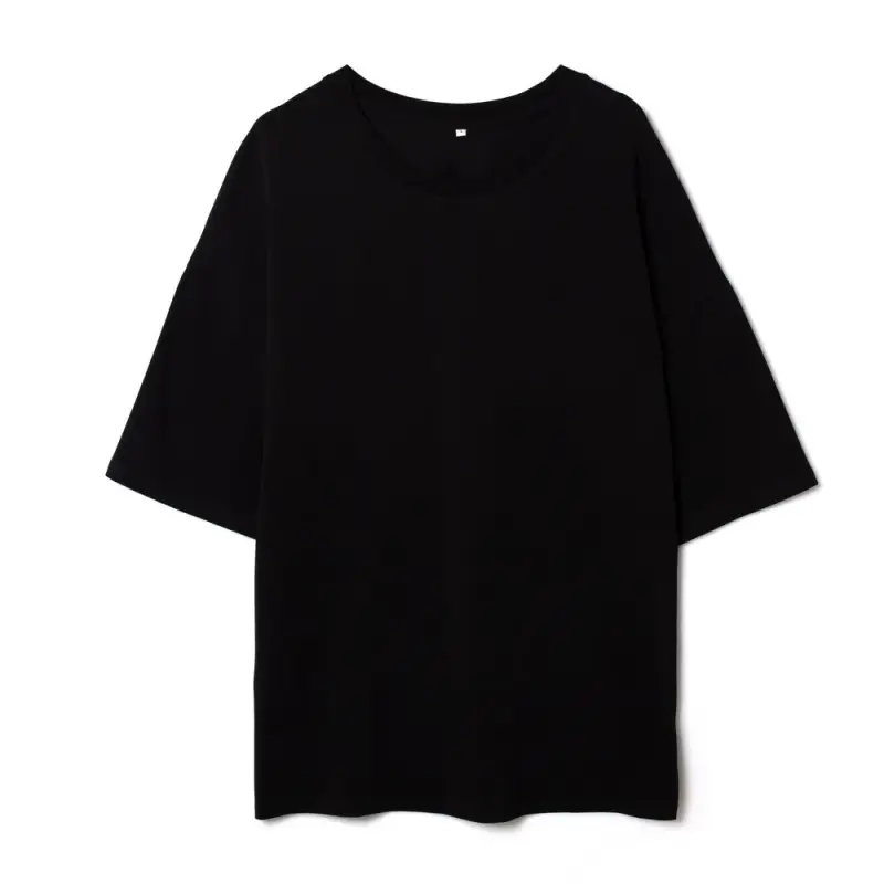 Футболка унисекс оверсайз Crosstown, черная, размер S Футболка унисекс оверсайз Crosstown, черная, размер S