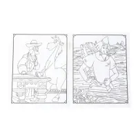 Раскраска &laquo;Три богатыря. Ход конем. Конь Юлий&raquo;, А4, 8 стр.