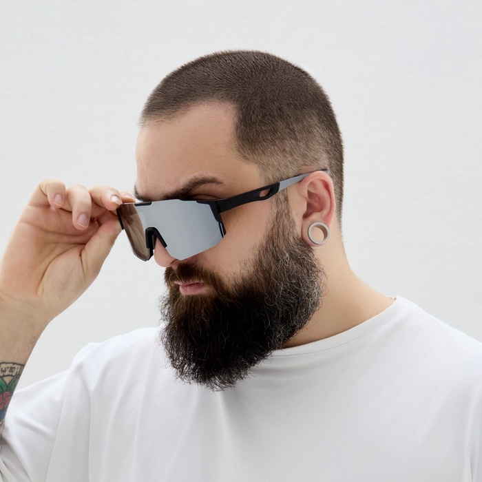 Очки солнечные спортивные велосипедные, uv 400, серые Очки солнечные спортивные велосипедные, uv 400, серые