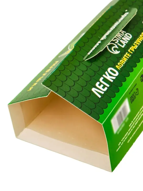 Клеевая ловушка Домик SAFEX, малая, с запахом арахиса, 1 шт.