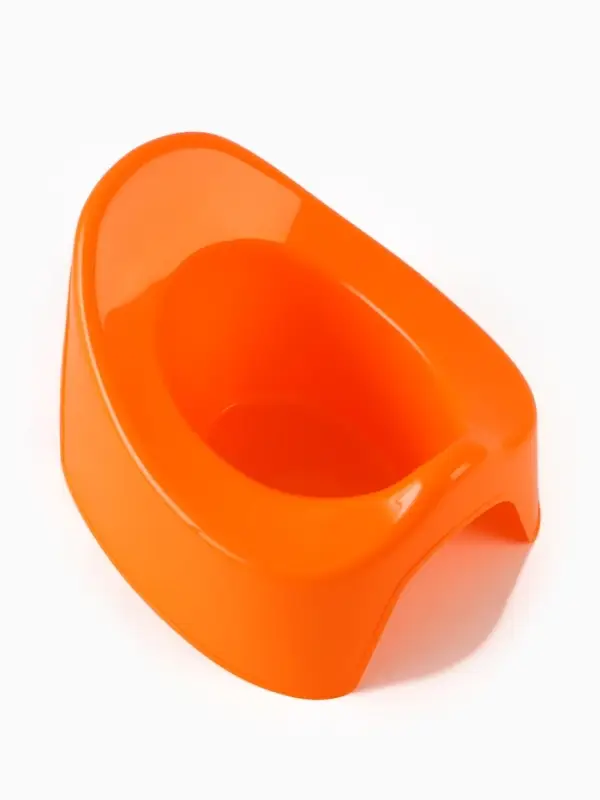 Горшок детский, оранжевый