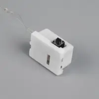 Фигура светодиодная &laquo;Пихта&raquo; 36&times;15&times;15 см, 20 LED, от батареек AG13&times;3, свечение тёплое белое