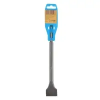 Зубило плоское для снятия плитки ТУНДРА, угол 10&deg;, SDS-plus, 14&times;40&times;250 мм