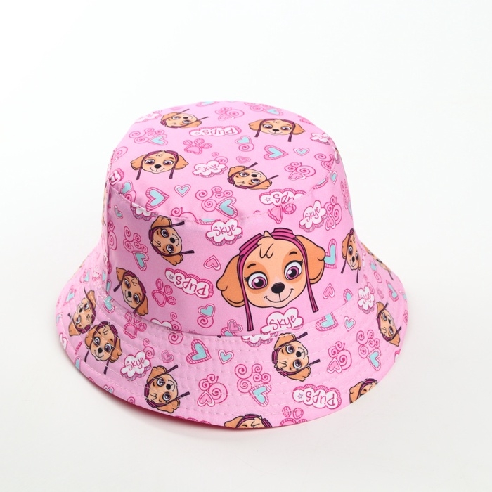 Панама детская для девочки розовая, разме52-56 «»