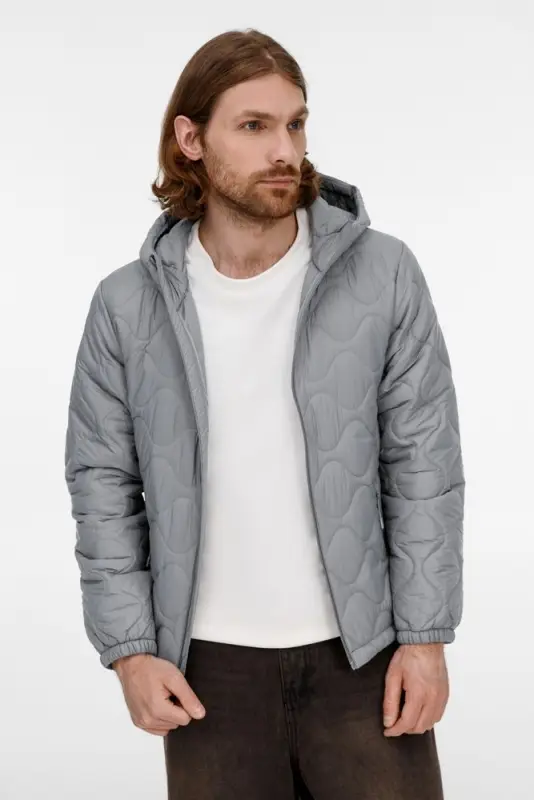 Куртка унисекс Tarnaby, светло-серая, размер S