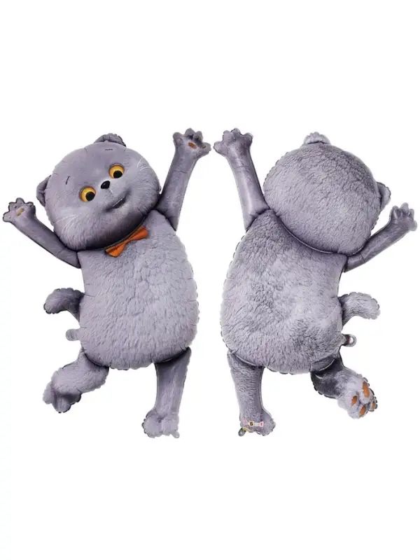 Воздушный шар фольгированный 36" &laquo;Кот Басик. Фигурный&raquo;