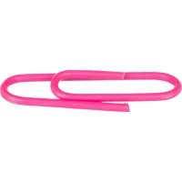 Скрепки с полимер. покрыт, 25мм, разноцветн, 100шт/уп