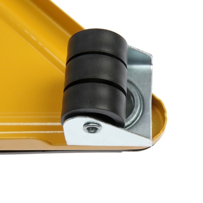 Набор для перемещения мебели ТУНДРА, металлические платформы, г/п до 150 кг, 5 предметов Набор для перемещения мебели ТУНДРА, металлические платформы, г/п до 150 кг, 5 предметов