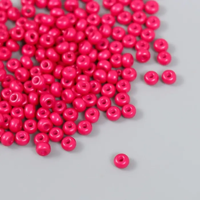 Бисер стекло 6/0  Бисер стекло 6/0 "Бургундия" 15 гр