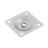 Крепления для мебельных ножек CAPPIO, 50&times;50 мм с закладной гайкой М8, угол14*, 4 шт.