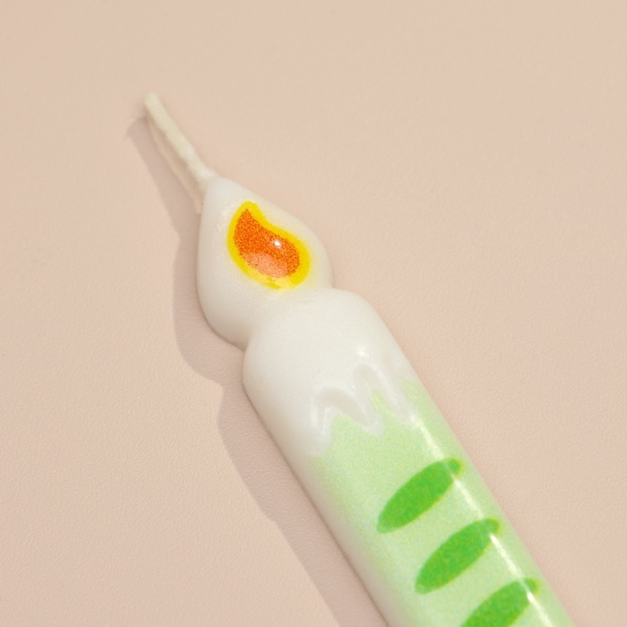 Свечи для торта  Свечи для торта "Детский праздник", 4 шт, разноцветные