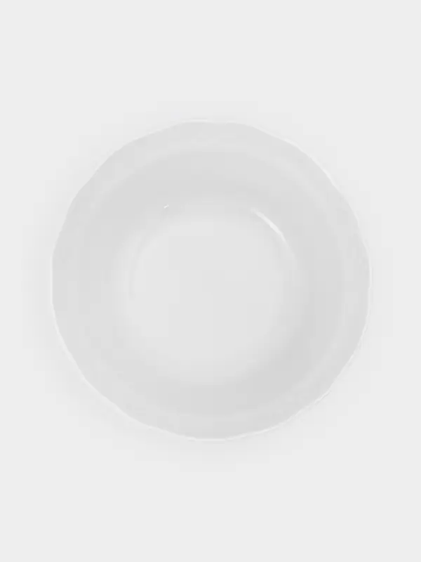 Салатник Добрушский завод &laquo;Бельё&raquo;, 1 л, фарфор, белая