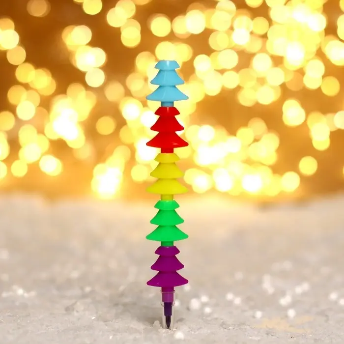 Карандаш восковой «Елочка» 5 цветов Карандаш восковой «Елочка» 5 цветов