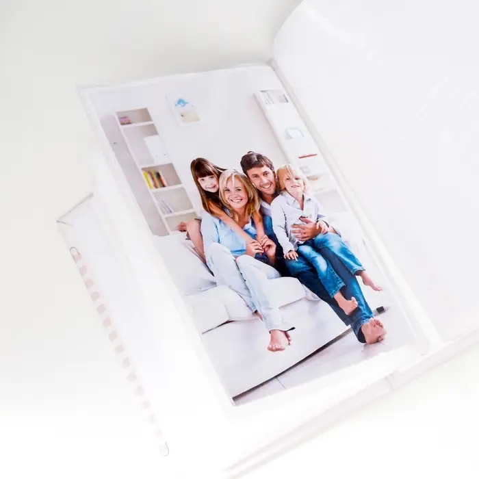 Фотоальбом 100 фото 10х15 см Фотоальбом 100 фото 10х15 см "Малыш" розовый